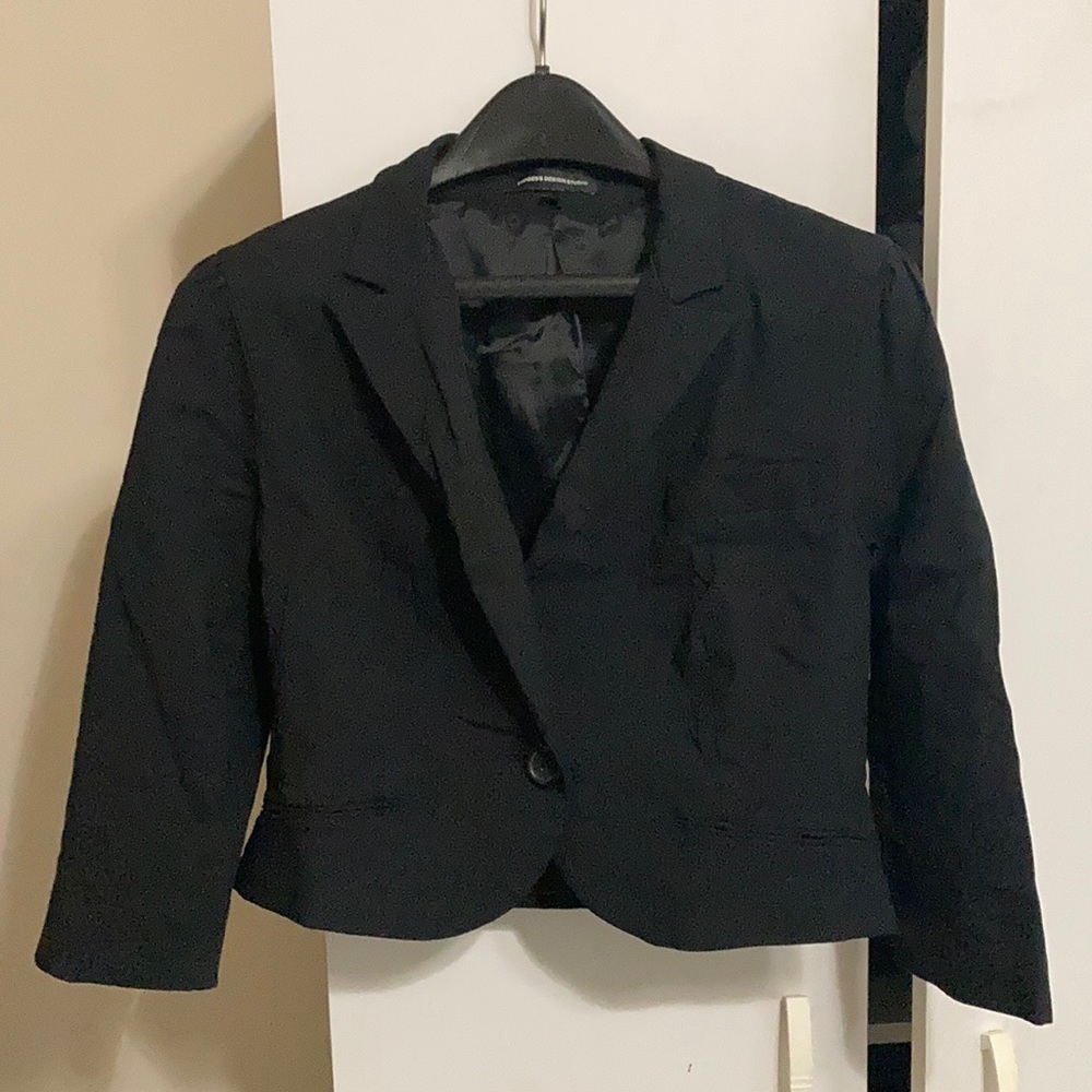 Express crop blazer size 10